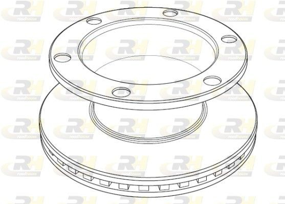 ROADHOUSE NSX1194.20 Bremsscheibe für RENAULT TRUCKS Midlum LKW in Original Qualität
