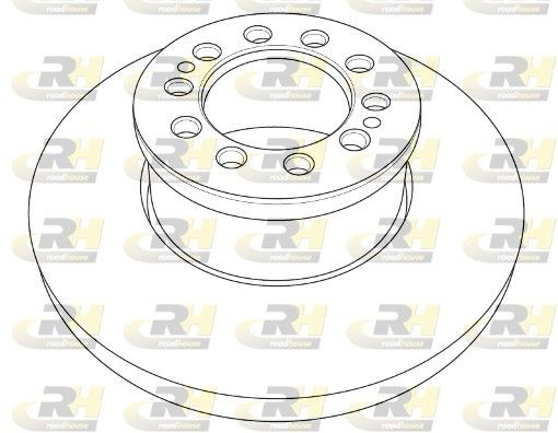 ROADHOUSE NSX1203.10 Bremsscheibe für VOLVO FL LKW in Original Qualität