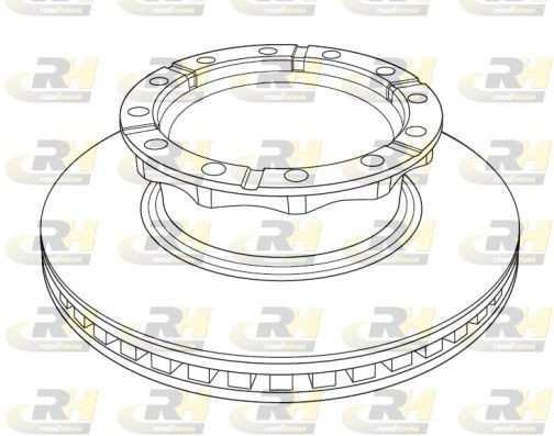 ROADHOUSE NSX1222.20 Bremsscheibe für IVECO Stralis LKW in Original Qualität