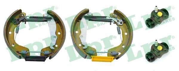Great value for money - LPR Brake Set, drum brakes OEK344