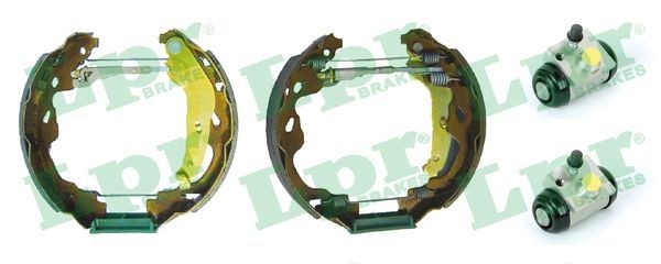 LPR OEK614 PEUGEOT Brake set, drum brakes in original quality