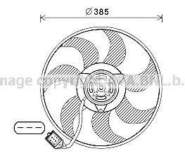 Opel ASTRA Cooling fan 11790642 PRASCO OL7670 online buy