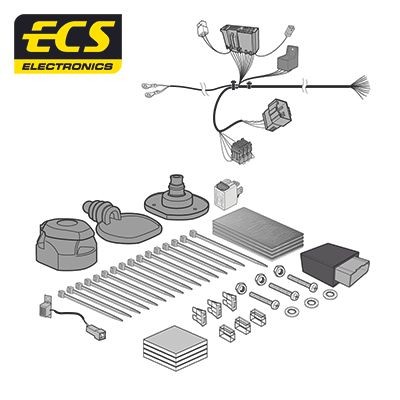 Opel SIGNUM Towbar / parts parts - Towbar electric kit ECS OP-029-BL