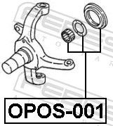 OPOS001 Repair Kit, stub axle FEBEST OPOS-001 review and test