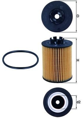 OX1732D Oil filters MAHLE ORIGINAL OX 173/2D review and test