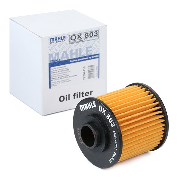 YAMAHA XTZ Ölfilter Filtereinsatz MAHLE ORIGINAL OX803
