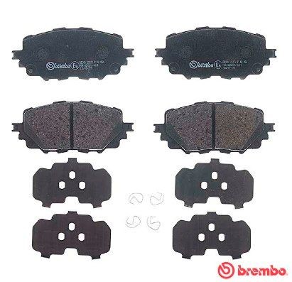 BREMBO Brake pad set, disc brake 22271 buy online