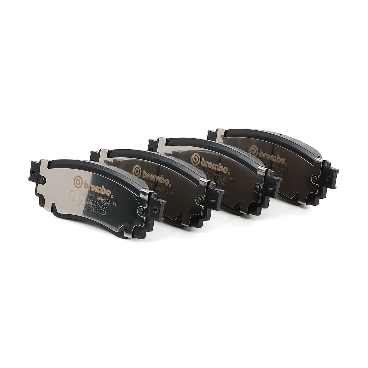 Lexus NX Disk brake pads 11804402 BREMBO P 83 160 online buy