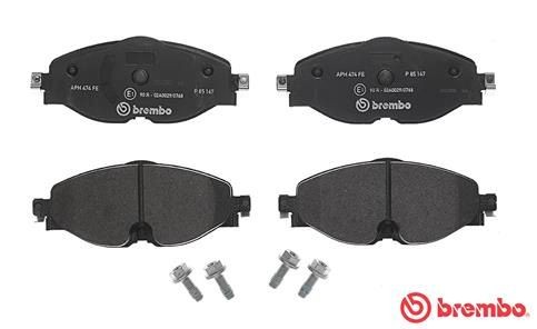 BREMBO Brake pad set, disc brake 25683 buy online