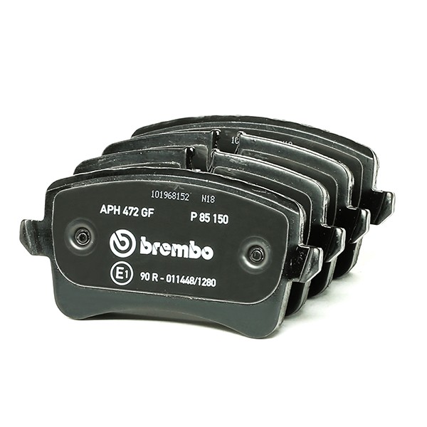 BREMBO D1547 8755 Disc pads incl. wear warning contact, with brake caliper screws, with accessories