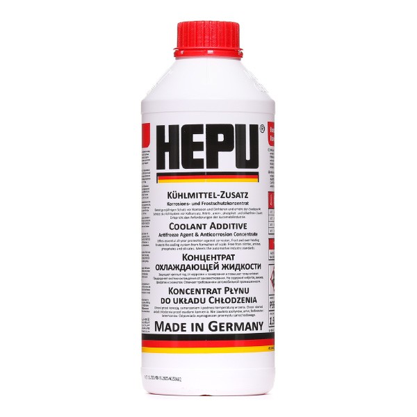 HERCULES XE Kühlmittel G12 Rot, 1,5l, -38(50/50) HEPU P999-12