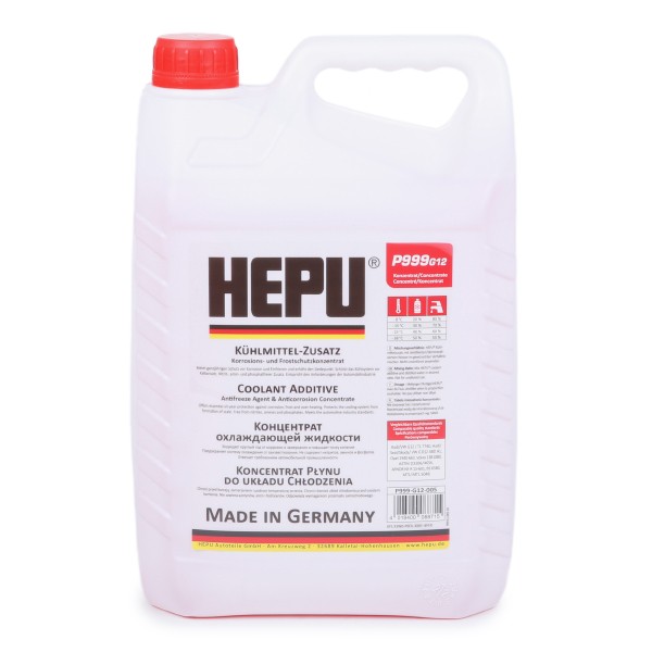 HEPU P999-12-005 Kühlmittel für RENAULT TRUCKS Maxity LKW in Original Qualität