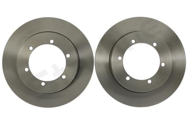 STARLINE 280x16mm, 6, solid Ø: 280mm, Num. of holes: 6, Brake Disc Thickness: 16mm Brake rotor PB T-RT37 buy