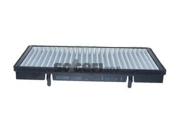 SIC5095 COOPERSFIAAM FILTERS Activated Carbon Filter, 348 mm x 191 mm x 44 mm Width: 191mm, Height: 44mm, Length: 348mm Cabin filter PCK8154 buy