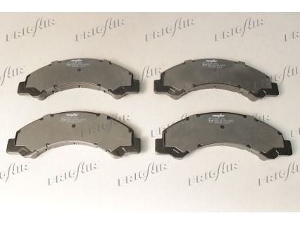 FRIGAIR Front Axle, not prepared for wear indicator Height: 75mm, Width: 206mm, Thickness: 20mm Brake pads PD20.503 buy