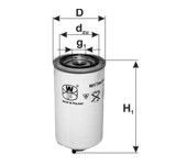 PZL Filters PDS42 Fuel filter 16403-6F900