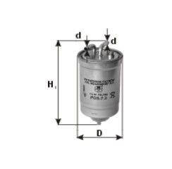 PZL Filters PDS73 Fuel filter 16901-S37-E30