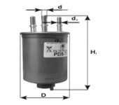 PZL Filters PDS79 Fuel filter 1 137 026