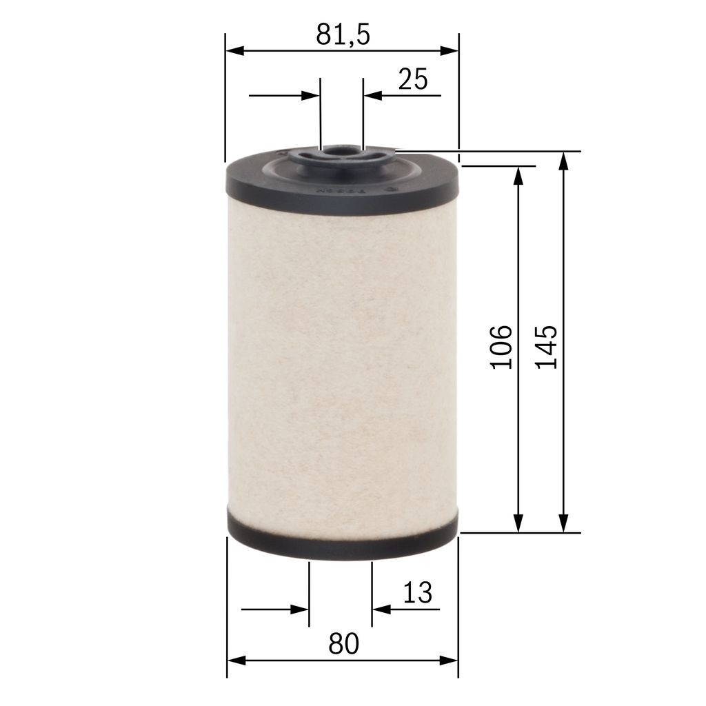 N 1326 BOSCH Filter Insert, Fine Filter Height: 145mm Inline fuel filter 1 457 431 326 buy