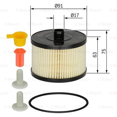 OEM-quality BOSCH 1 457 431 723 Fuel filters