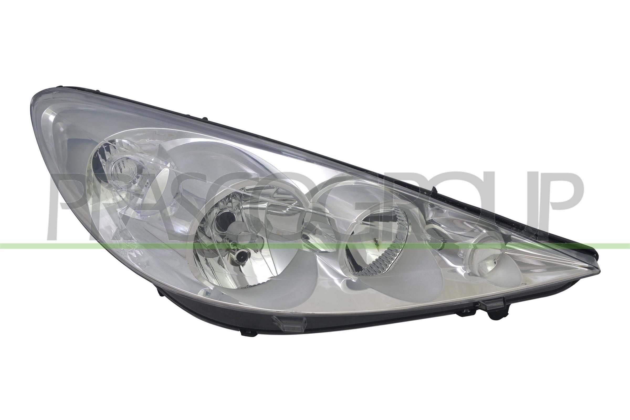 PRASCO PG0114903 Headlight Right, H7/H1, with motor for headlamp levelling