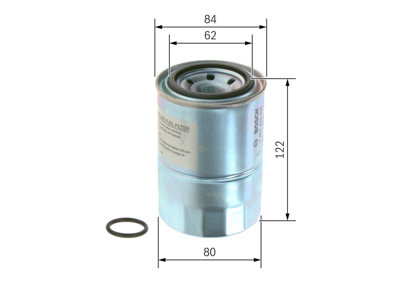 OEM-quality BOSCH 1 457 434 435 Fuel filters