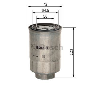 BOSCH 1457434440 Fuel filters Spin-on Filter