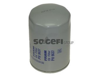 PH9637 FRAM Oil filters PEUGEOT M22x1,5, Spin-on Filter