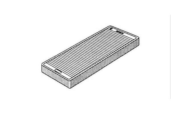 K 325 BOSCH Activated Carbon Filter, 315 mm x 156 mm x 30 mm Width: 156mm, Height: 30mm, Length: 315mm Cabin filter 1 987 431 307 buy