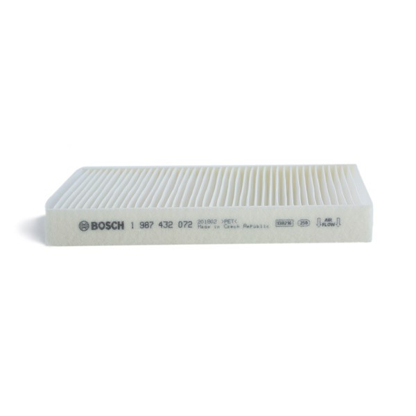BOSCH 1987431072 (A 578) Air conditioner filter Particulate Filter, 215 mm x 164 mm x 25 mm