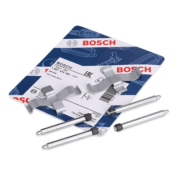 BOSCH Kit d'accessoires, plaquette de frein à disque MERCEDES-BENZ 1 987 474 100