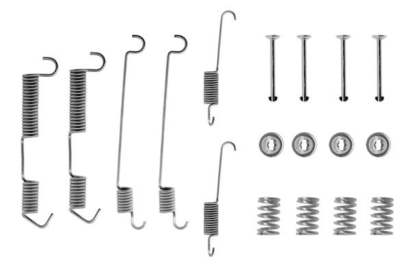 BOSCH 1 987 475 089 Accessory kit, brake shoes BMW 5 Series 2002 in original quality