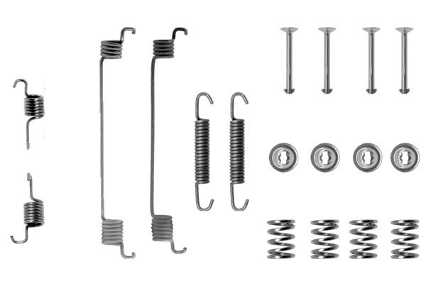 Great value for money - BOSCH Accessory Kit, brake shoes 1 987 475 162
