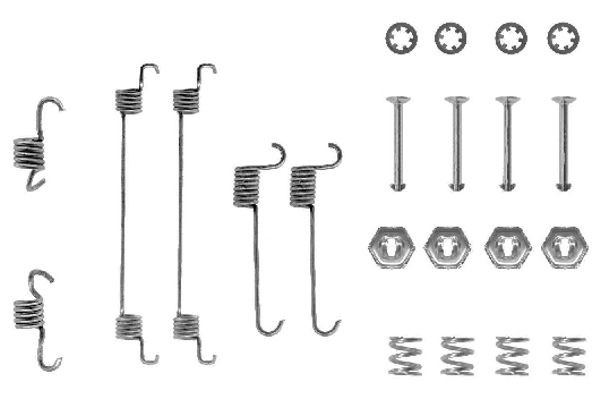 ABS 0645Q Brake Shoes Accessory Kit 
