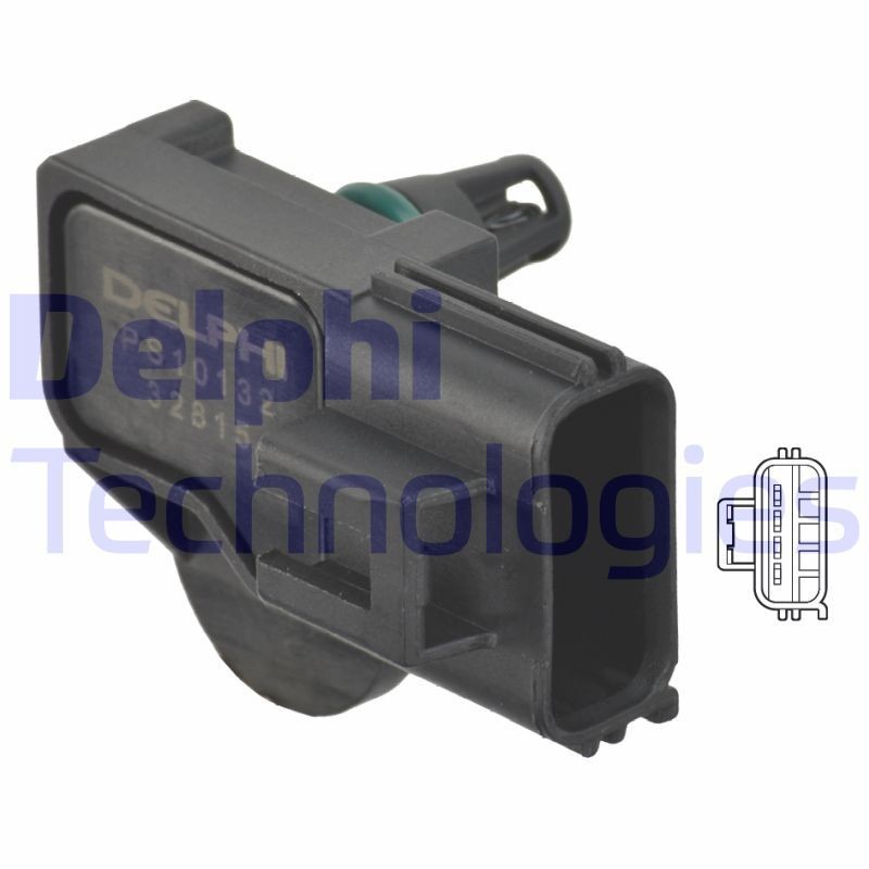 PS10132 DELPHI Sensor, Saugrohrdruck PS10132 günstig kaufen