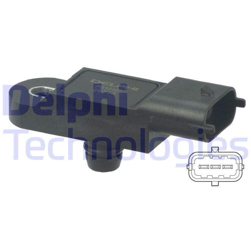 DELPHI PS10167 Intake manifold pressure sensor