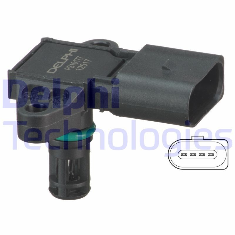 DELPHI PS10177 Intake manifold pressure sensor SKODA experience and price