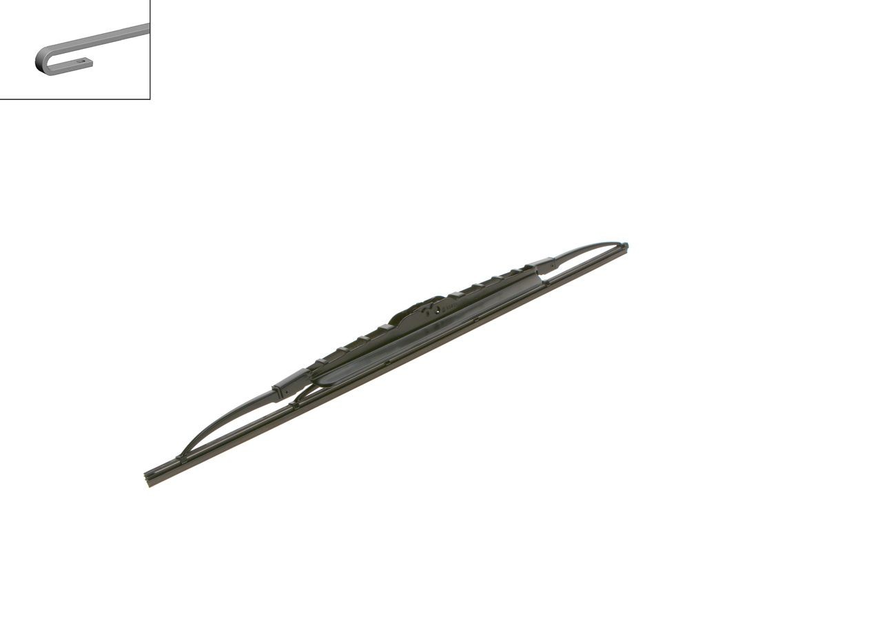 Hyundai TERRACAN Windscreen cleaning system parts - Wiper blade BOSCH 3 397 004 591