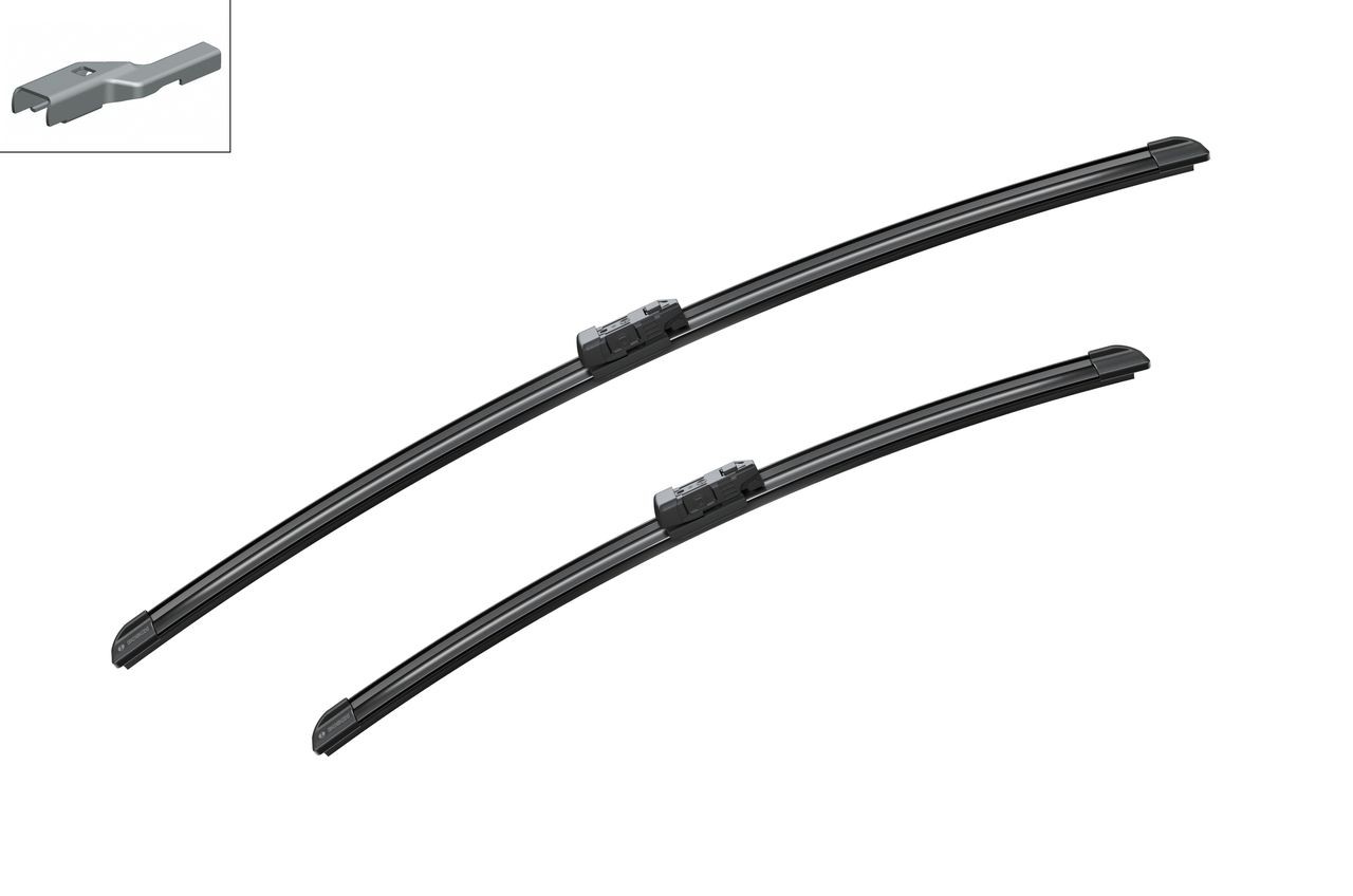 3397007088 Window wiper A 088 S BOSCH 650, 500 mm, Beam, for left-hand drive vehicles