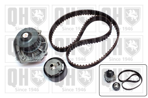 Dodge Water pump and timing belt kit QUINTON HAZELL QBPK6331 at a good price