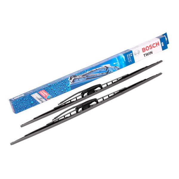 BOSCH Twin 3 397 118 309 Wiper blade 600 mm Front, Standard, with integrated washer fluid jet