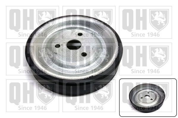 QUINTON HAZELL QCD190 AUDI Pulley, water pump in original quality