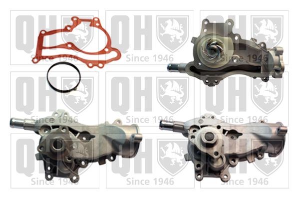 QUINTON HAZELL QCP3756 Water pump Metal, with gaskets/seals, Water Pump Pulley Ø: 65 mm