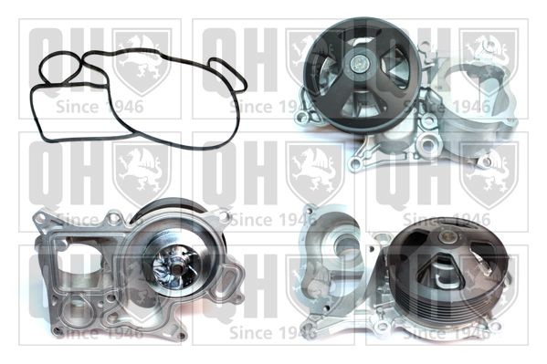 QUINTON HAZELL Plastic, with gaskets/seals, Water Pump Pulley Ø: 98 mm Water pumps QCP3844 buy