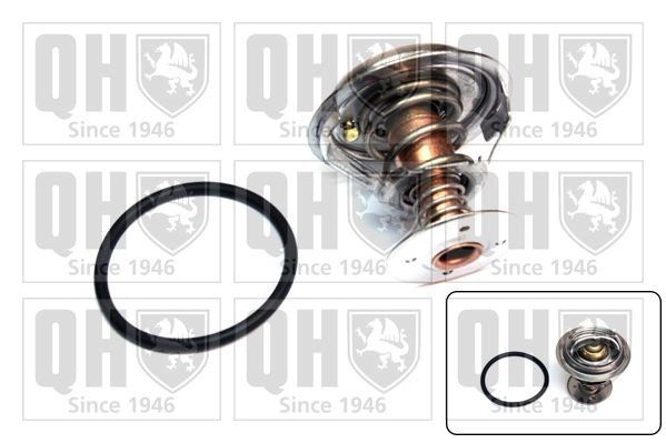 QUINTON HAZELL Opening Temperature: 87°C, 45mm, with seal D1: 45mm Thermostat, coolant QTH556K buy