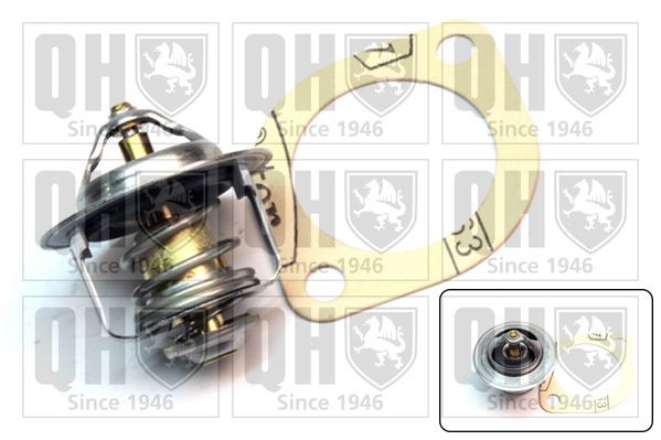 QUINTON HAZELL Opening Temperature: 82°C, 48mm, with seal D1: 48mm Thermostat, coolant QTH580K buy