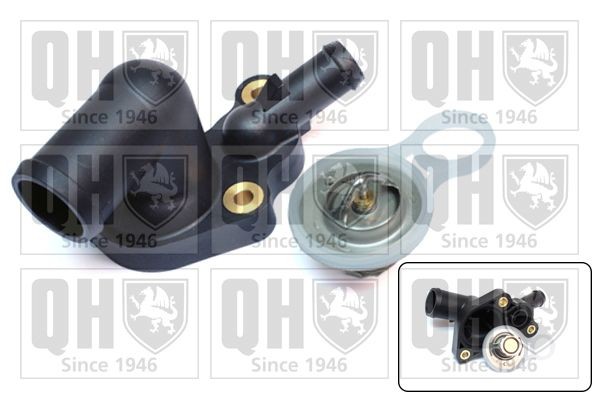 QUINTON HAZELL QTH612KF Engine thermostat Opening Temperature: 91°C, with seal