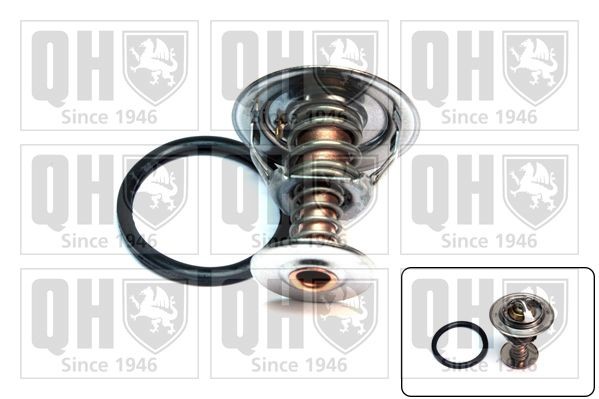 QUINTON HAZELL Opening Temperature: 82°C, 52mm, with seal D1: 52mm Thermostat, coolant QTH615K buy