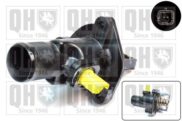QTH651K QUINTON HAZELL Coolant thermostat VOLVO Opening Temperature: 84°C, with seal