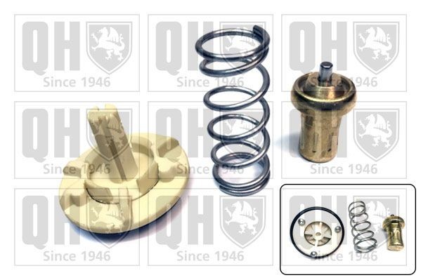 QUINTON HAZELL Opening Temperature: 80°C, with seal Thermostat, coolant QTH734K buy